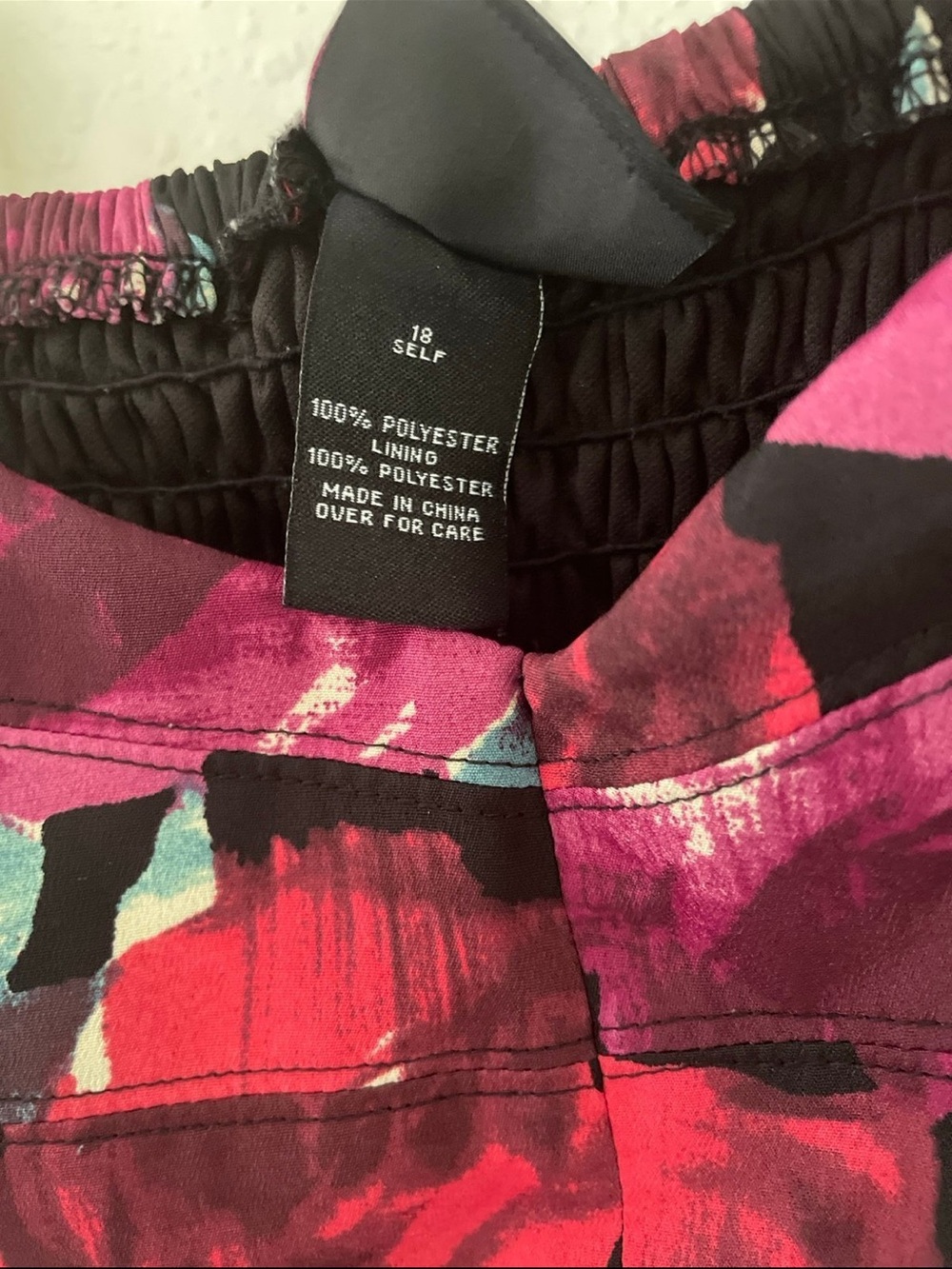 Torrid Floral Dress size 18 self Flower print - Picture 5 of 6
